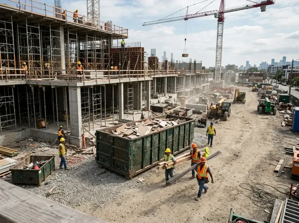 commercial-construction-site-w-002 — frequently asked questions, Low Cost Construction Dumpster Rental in Temple Hills, MD